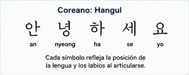 Escritura Coreana