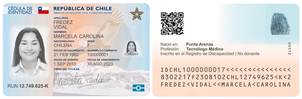 Carnet chileno